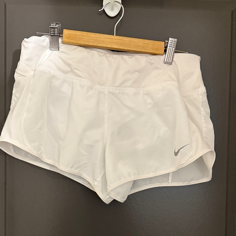 Nike Women's Athletic White Shorts